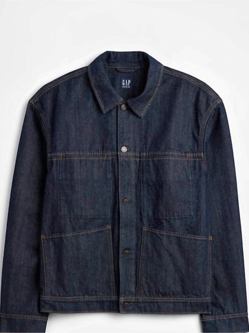 Men’s Boxy Icon Denim Jacket 2XL